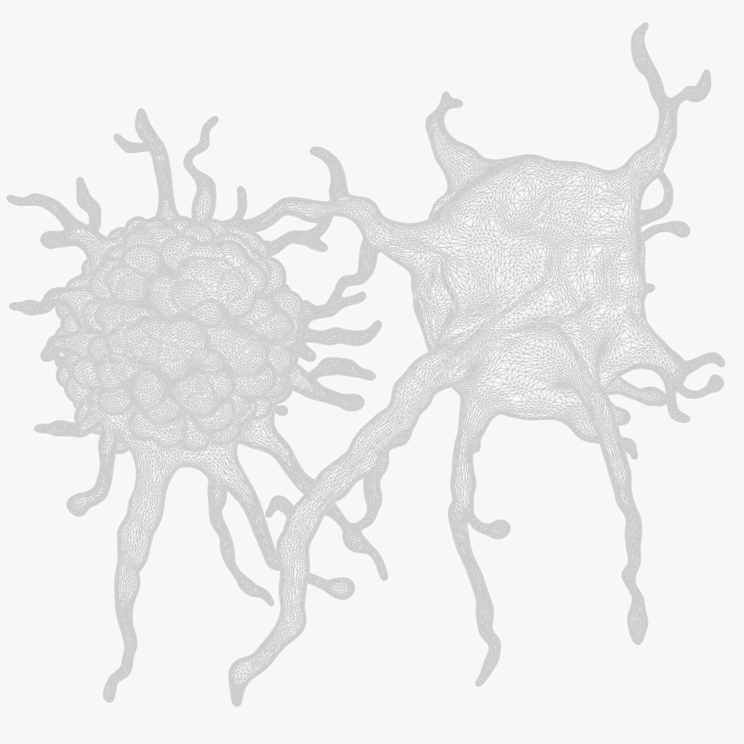 Cancer Cell Tumor 3D Model – High Poly PBR Asset, FBX, OBJ, Blender - View 8