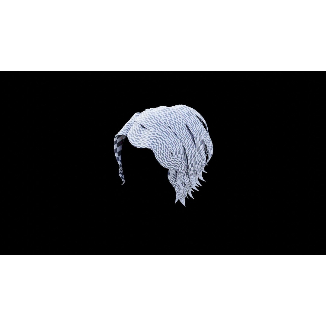 Base Haircuts 3D Model – Stylized Character Mesh for Sculpting, FBX - View 36
