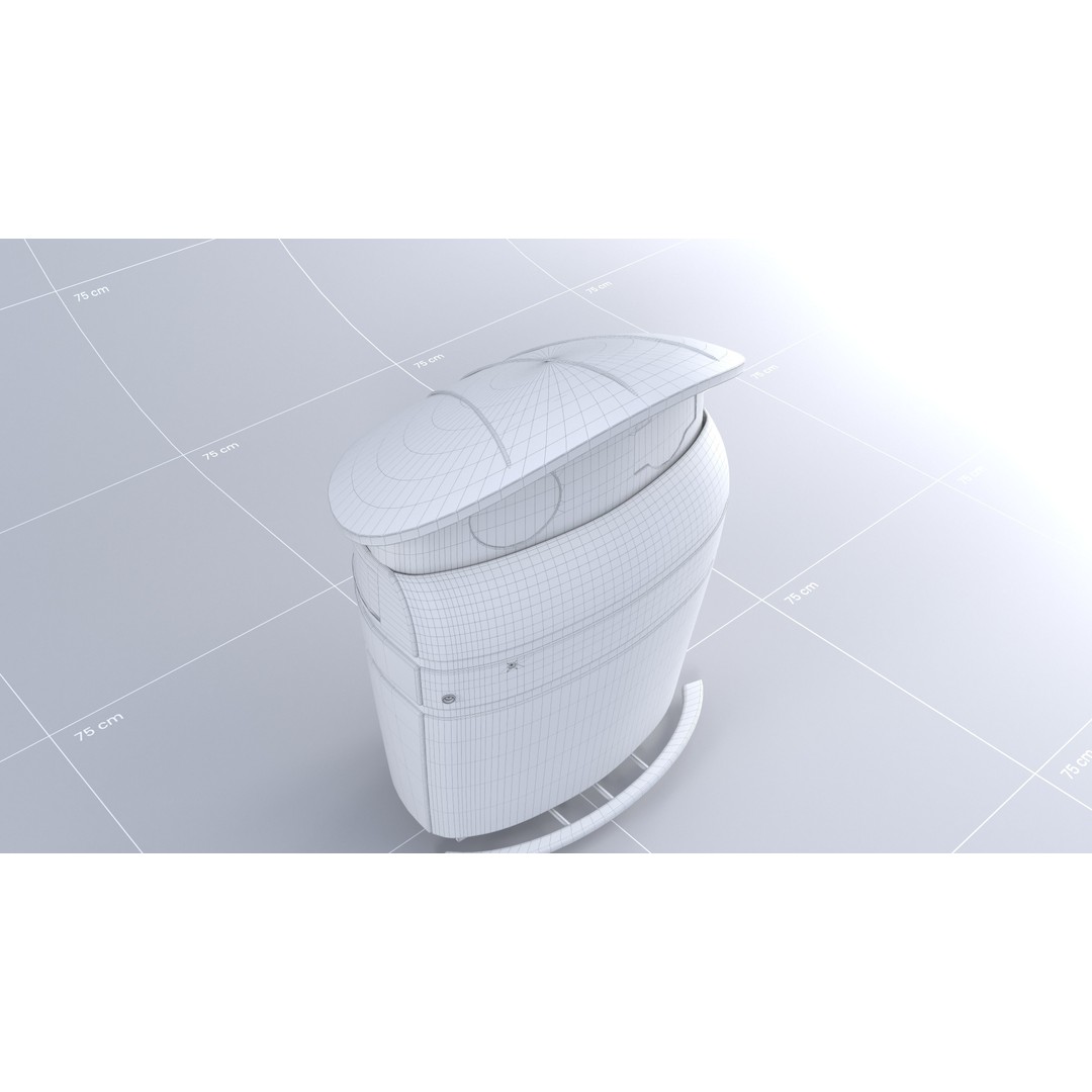 Toronto Waste Bin 3D Model – Realistic Exterior Asset, FBX, OBJ - View 9