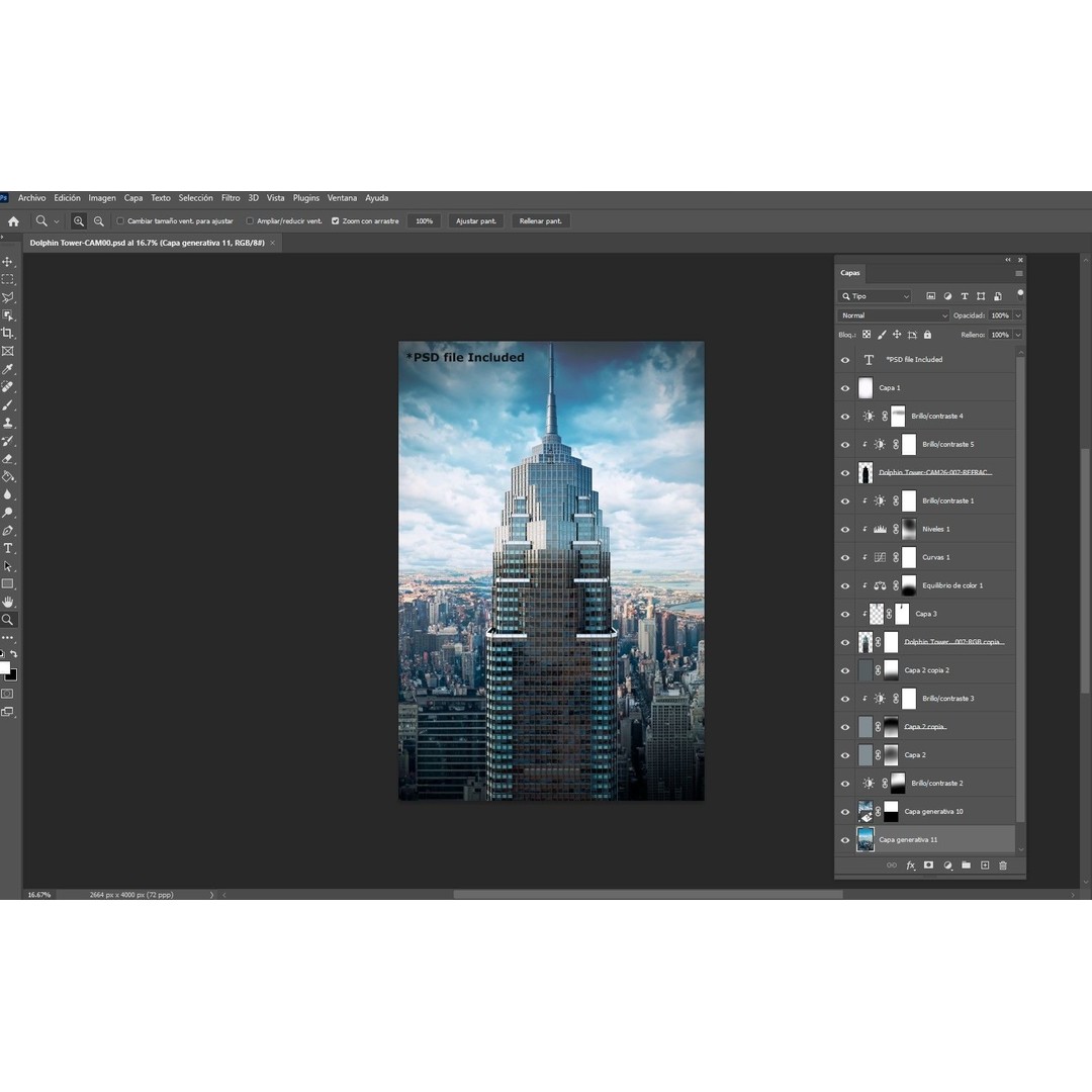 Skyscraper 1 3D Model – Detailed Architectural Design, FBX, OBJ