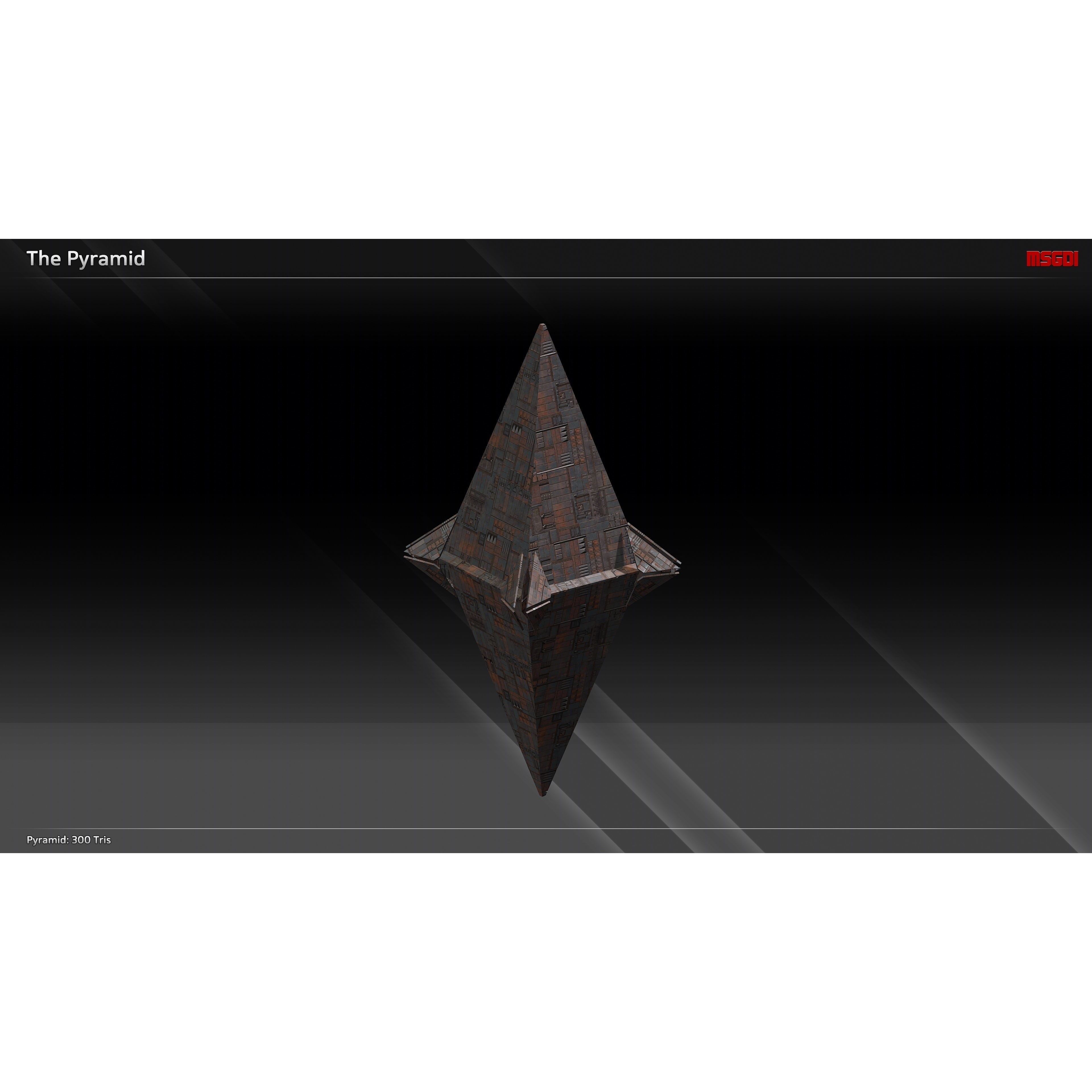 Space Mega Structures Collection - Low-Poly Game-Ready 3D Model - View 11