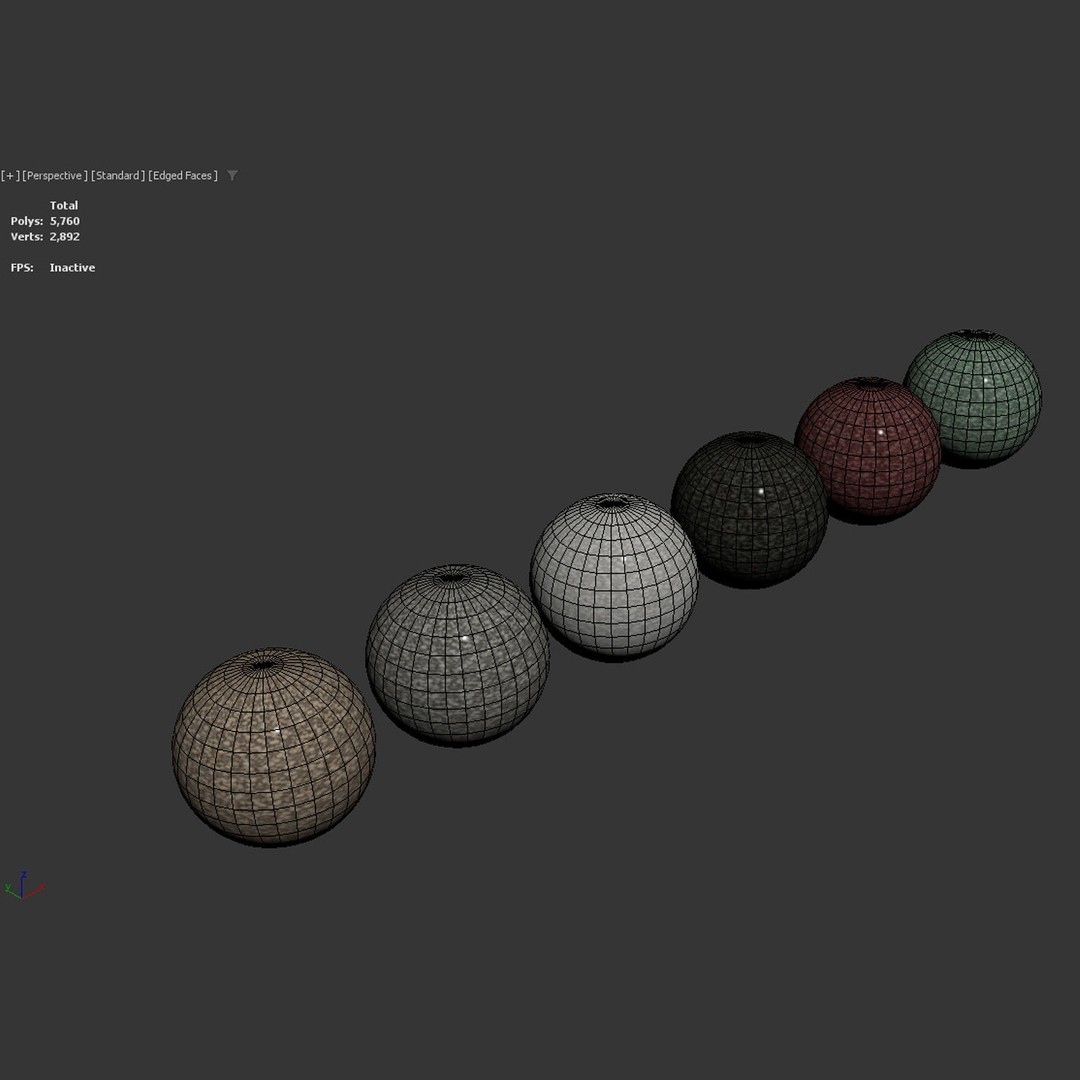 PBR Gravel 3D Model – Seamless Low-Poly Material, FBX, OBJ