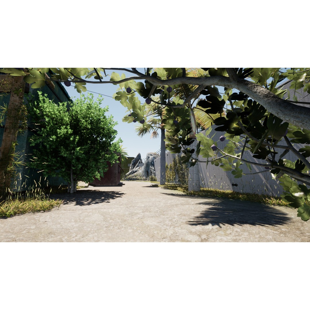 Slum Town 3D Model – Renewed Low-Poly Game Asset, FBX - View 13