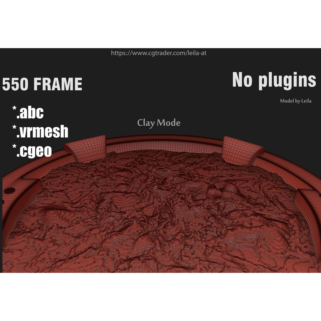 Jacuzzi Hot Tub Spa 3D Model – Animated Water Simulation, FBX, Alembic - View 4