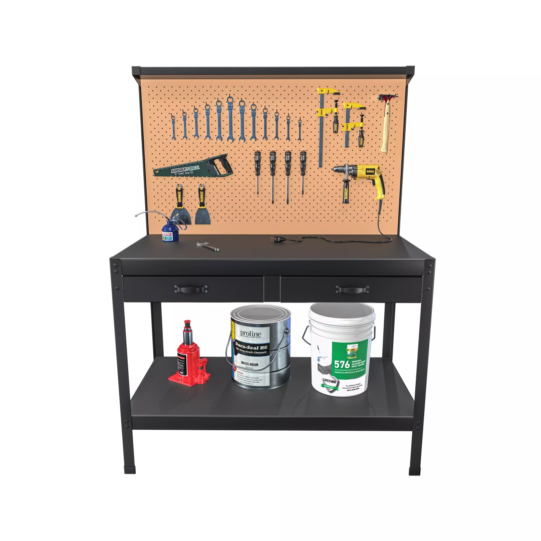 VEVOR Workbench 3D Model – PBR Textured, FBX & OBJ Formats - View 2