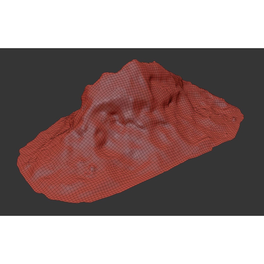 Mountain of Soil 3D Model – Realistic Scan with PBR Textures, FBX - View 10