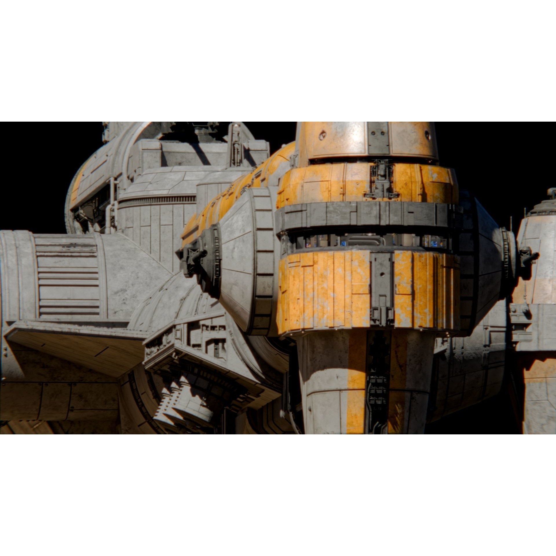 Hammerhear Corvette - High-Poly 3D Model - View 5