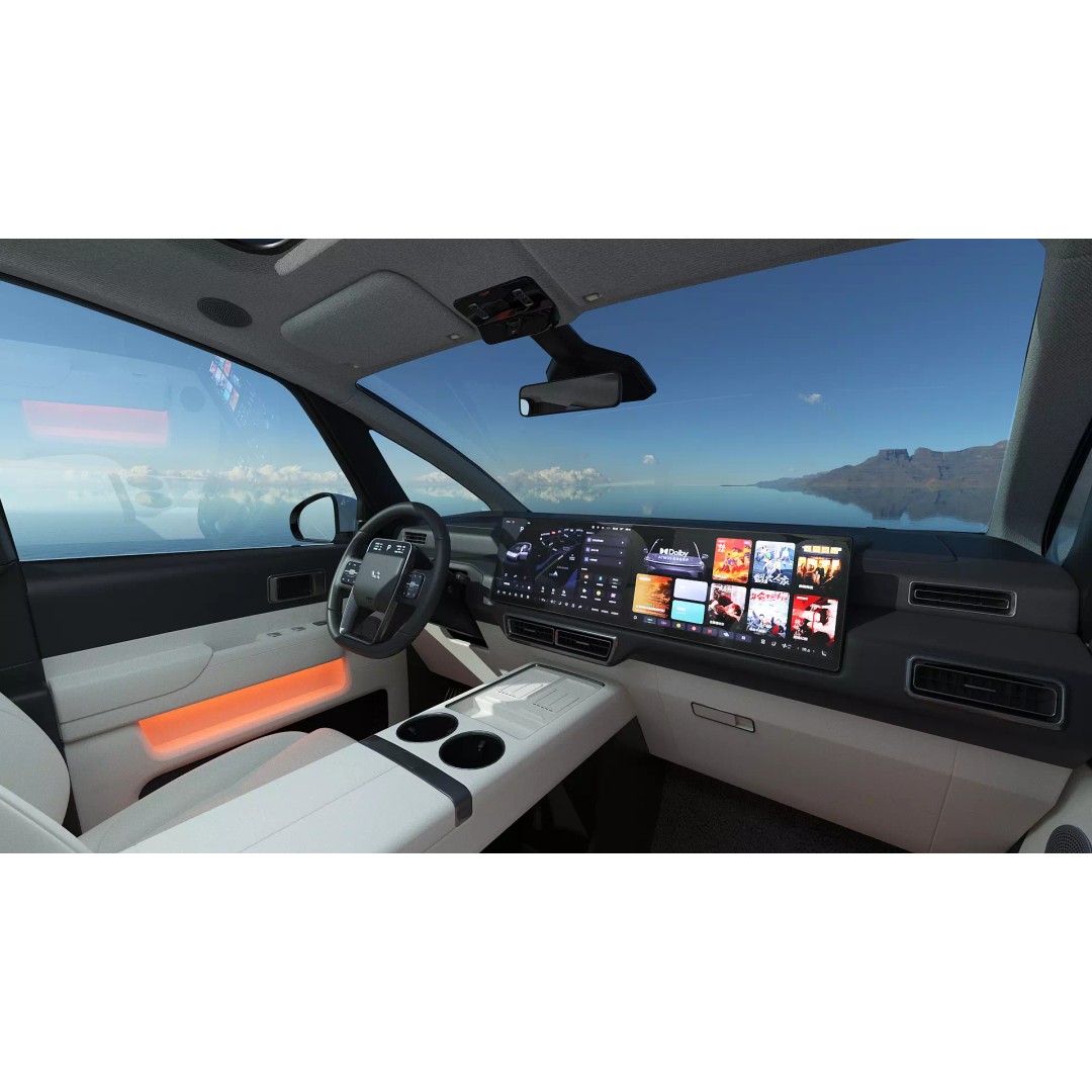 Li Mega Ultra 3D Model – Electric MPV with Interior, FBX, OBJ - View 10