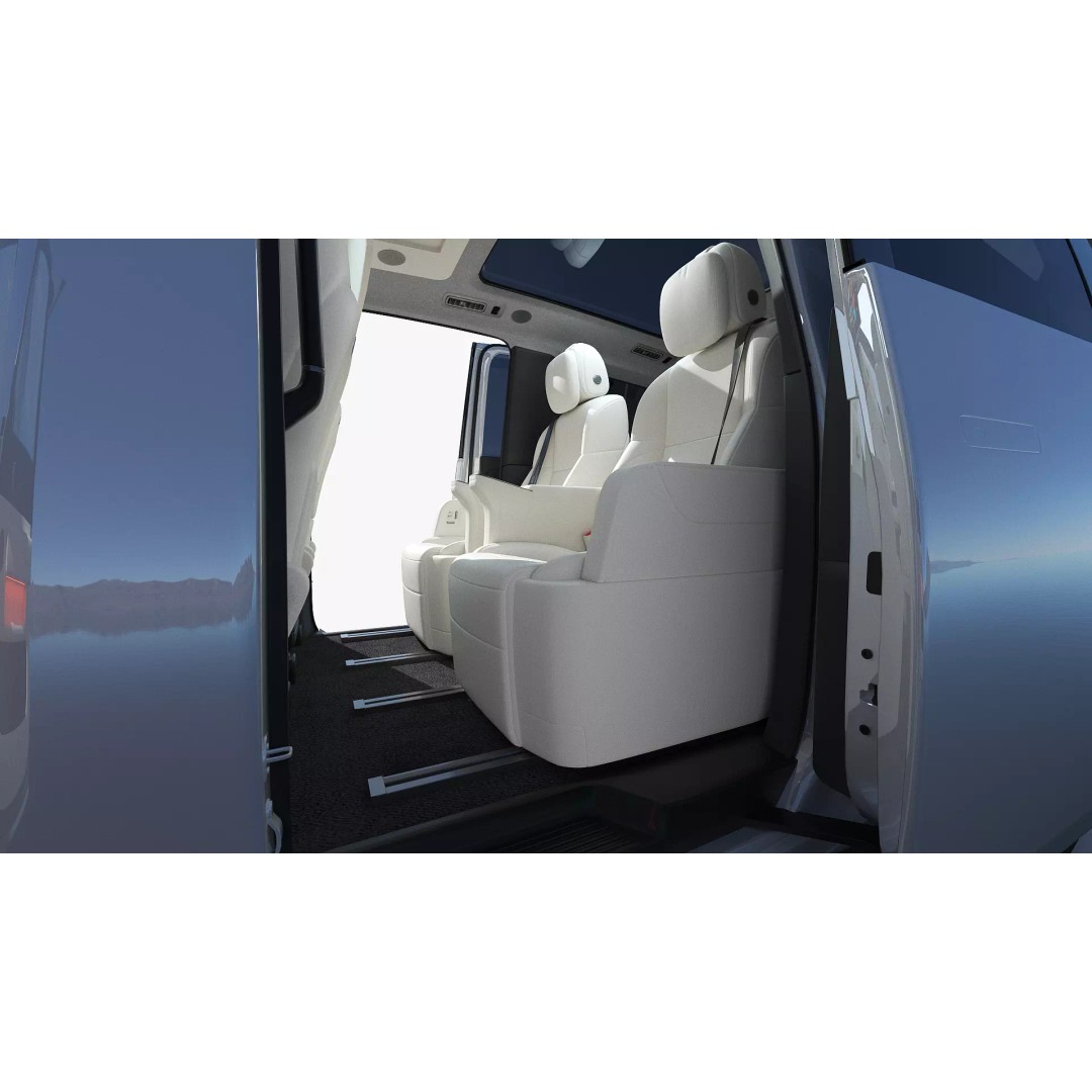 Li Mega Ultra 3D Model – Electric MPV with Interior, FBX, OBJ - View 12