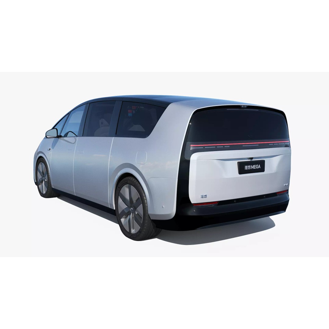 Li Mega Ultra 3D Model – Electric MPV with Interior, FBX, OBJ - View 15