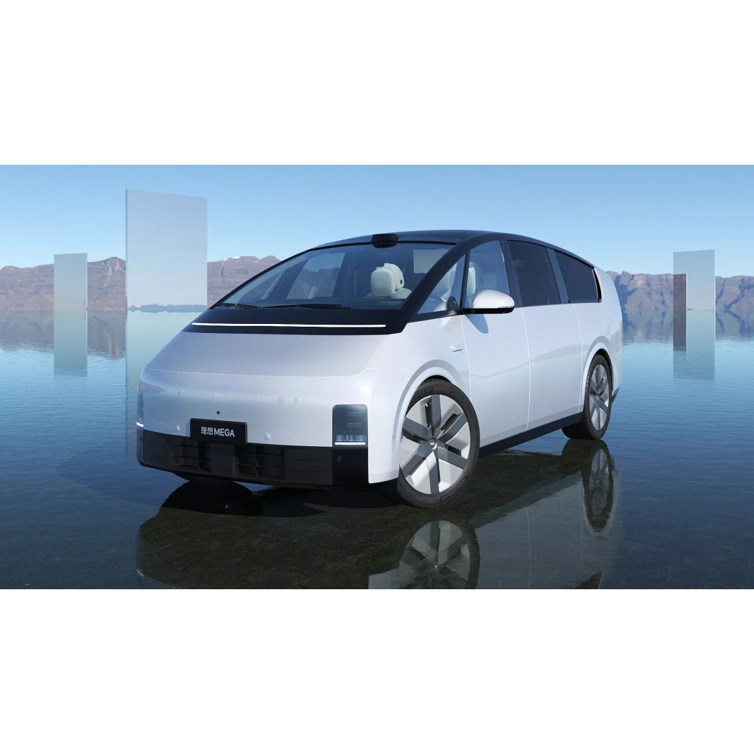 Li Mega Ultra 3D Model – Electric MPV with Interior, FBX, OBJ - View 2