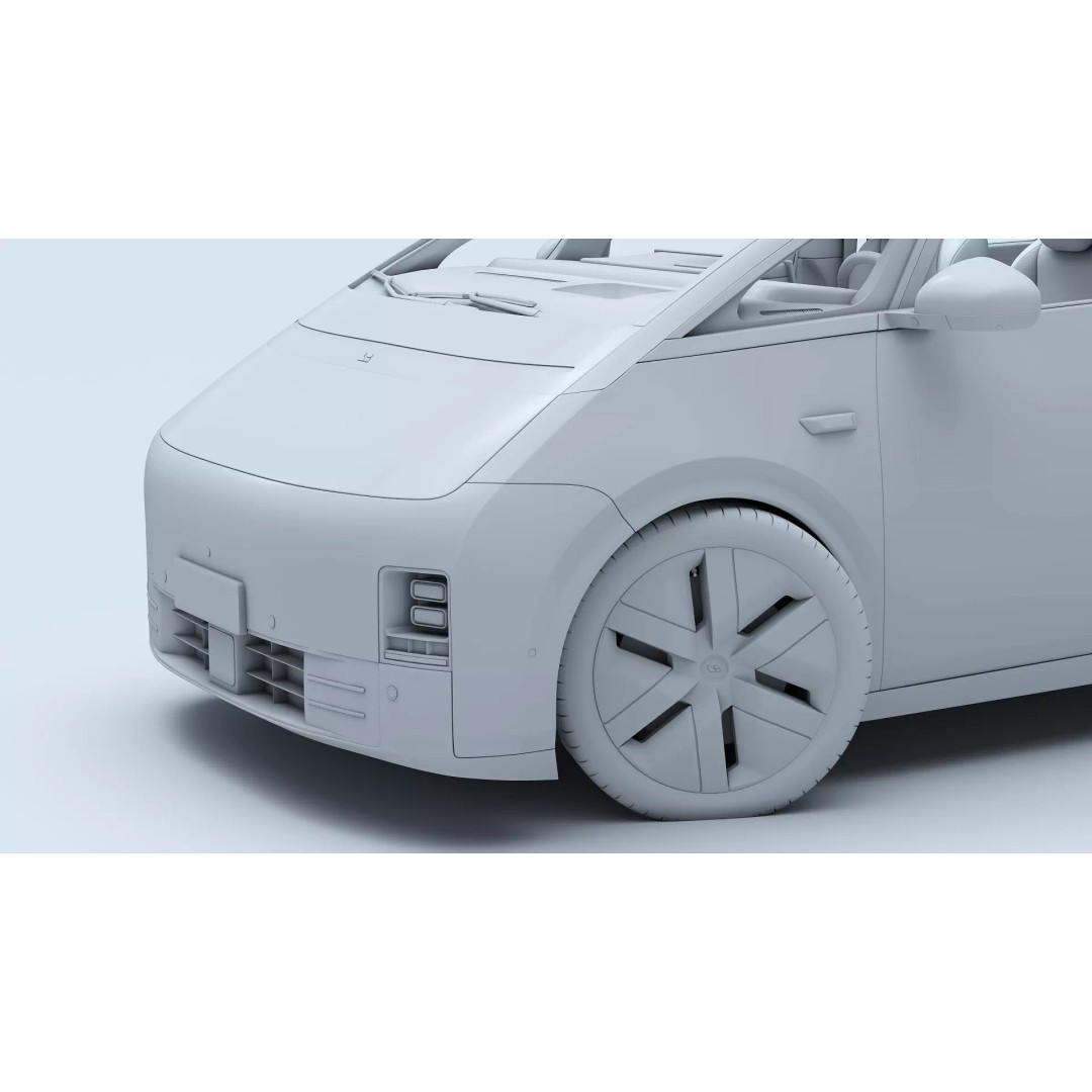 Li Mega Ultra 3D Model – Electric MPV with Interior, FBX, OBJ - View 25