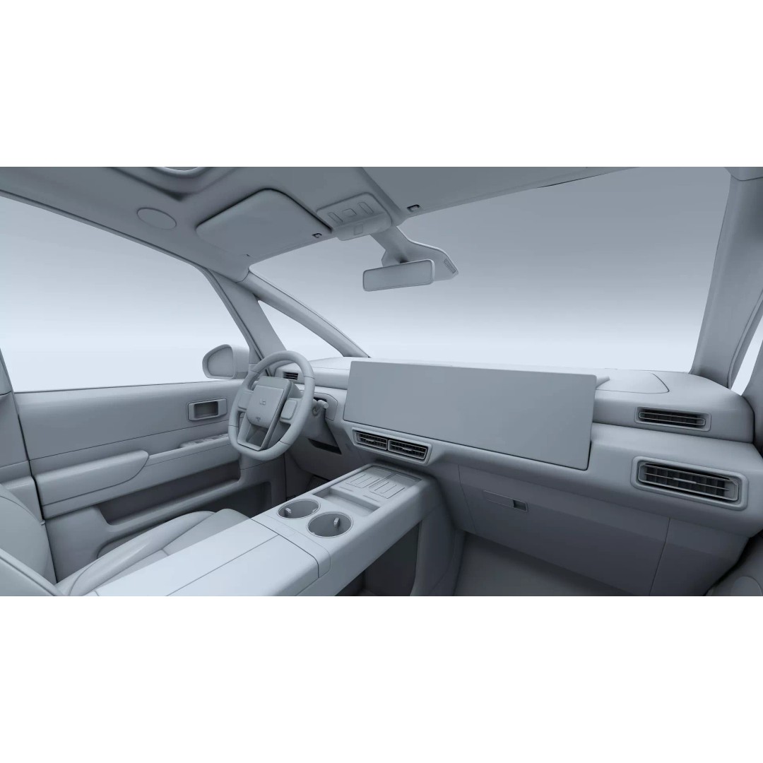 Li Mega Ultra 3D Model – Electric MPV with Interior, FBX, OBJ - View 33