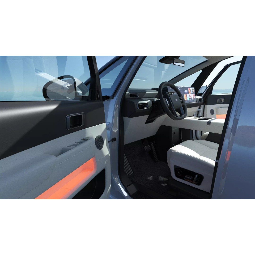 Li Mega Ultra 3D Model – Electric MPV with Interior, FBX, OBJ - View 8