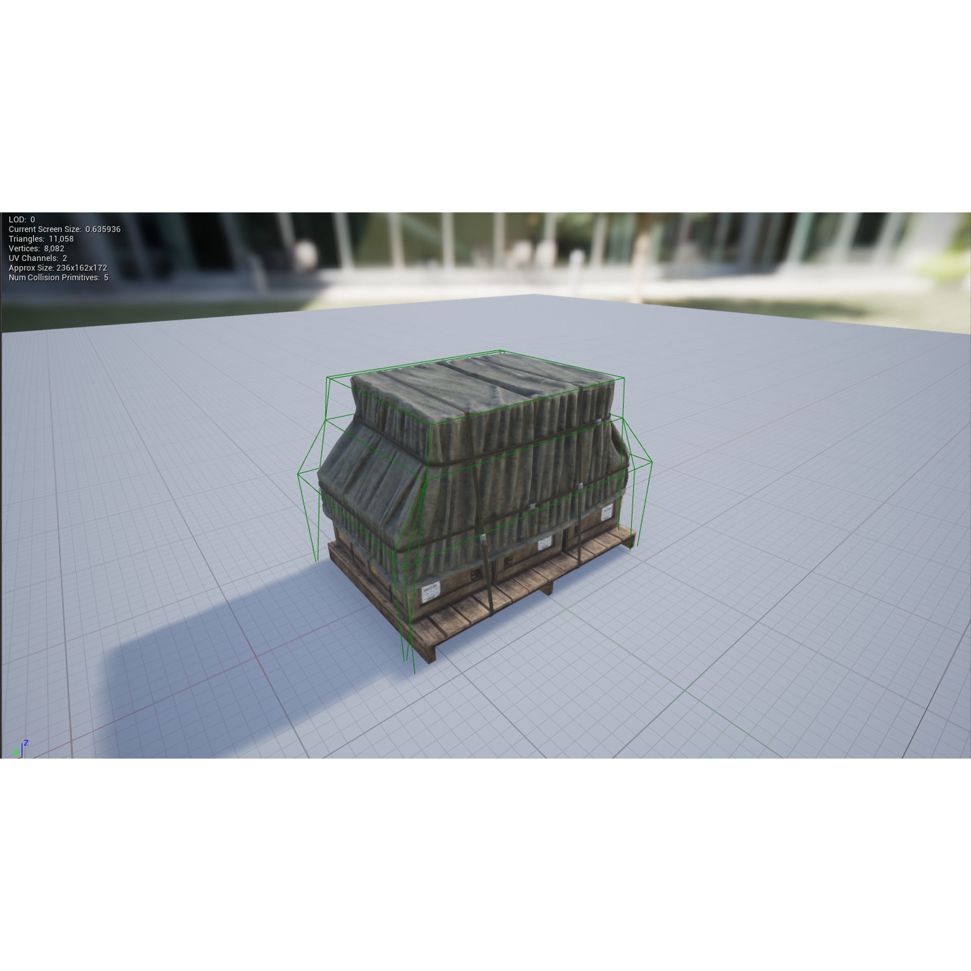 Military Cargo Vol 1 - Low-Poly Game-Ready 3D Model - View 12