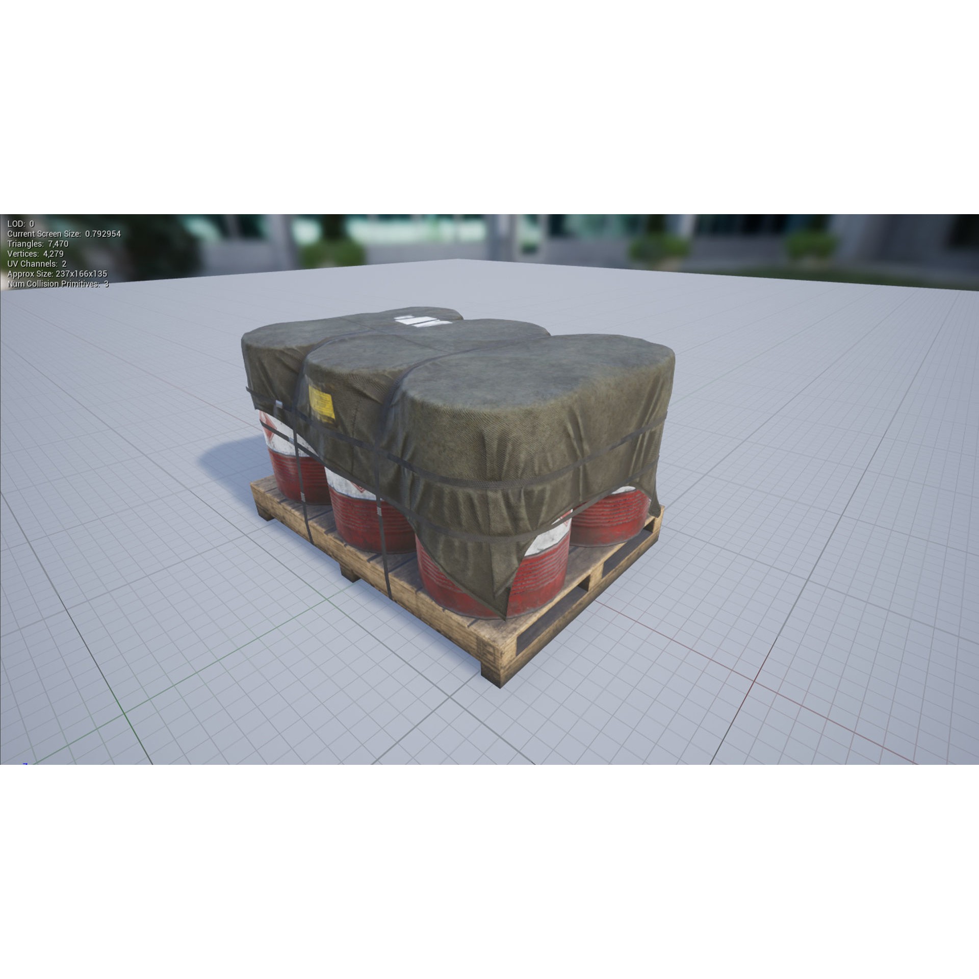 Military Cargo Vol 1 - Low-Poly Game-Ready 3D Model - View 13