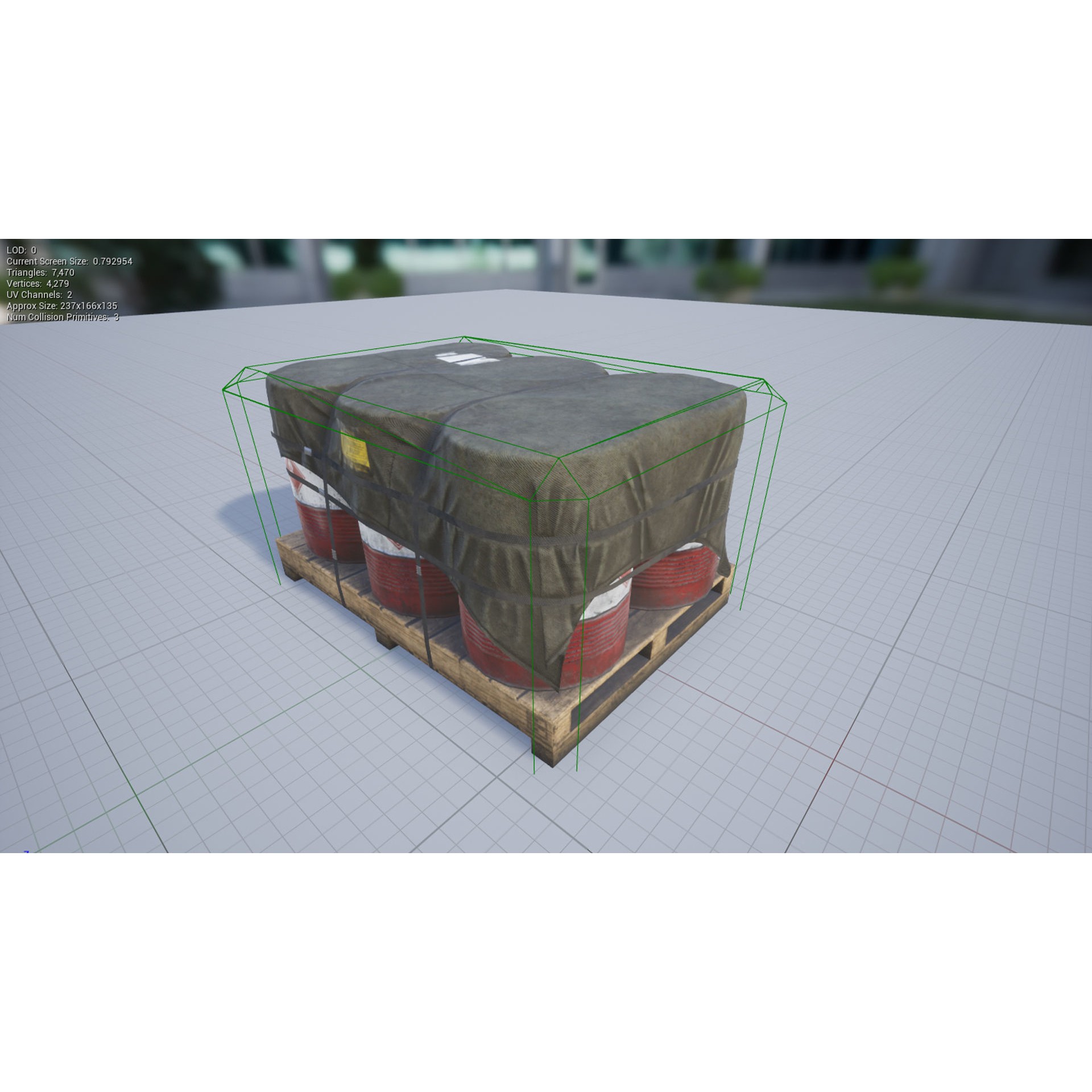 Military Cargo Vol 1 - Low-Poly Game-Ready 3D Model - View 14