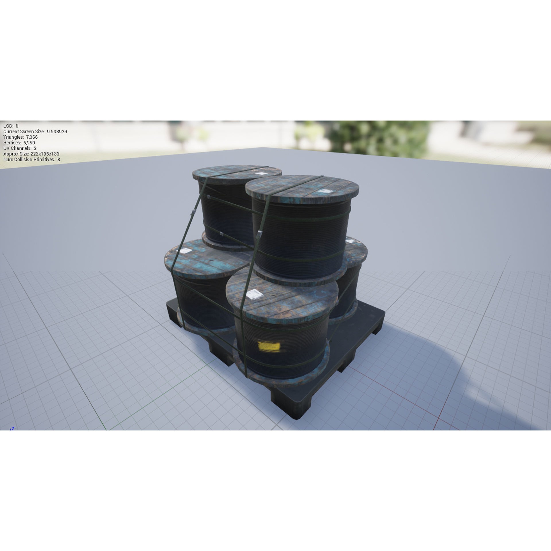 Military Cargo Vol 1 - Low-Poly Game-Ready 3D Model - View 15