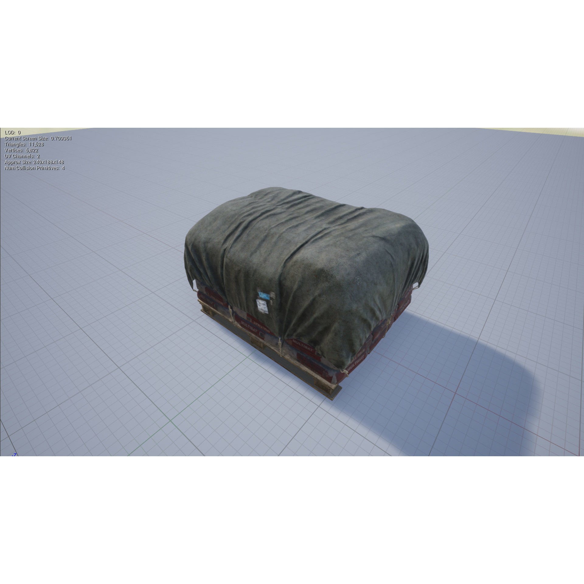 Military Cargo Vol 1 - Low-Poly Game-Ready 3D Model - View 17