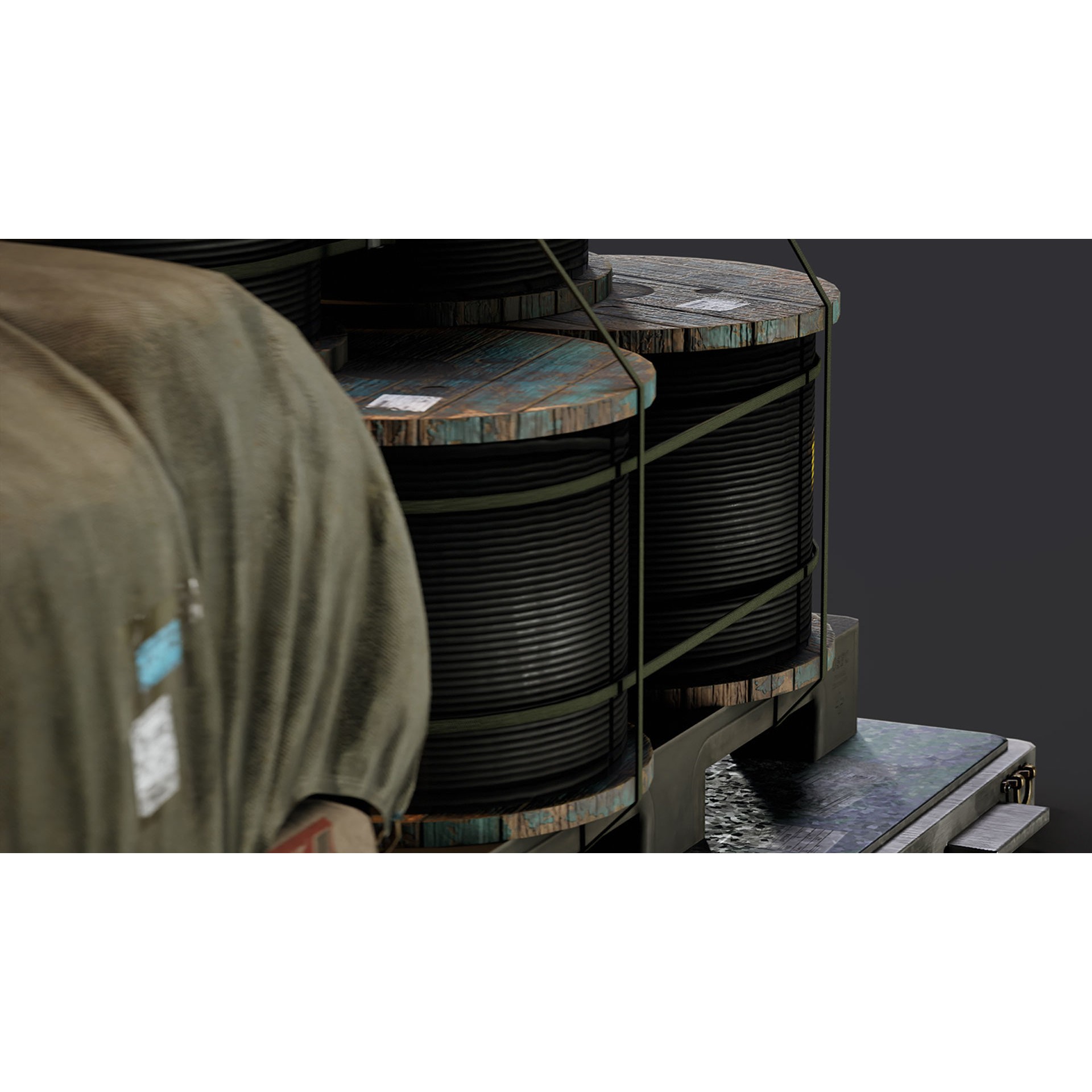 Military Cargo Vol 1 - Low-Poly Game-Ready 3D Model - View 7