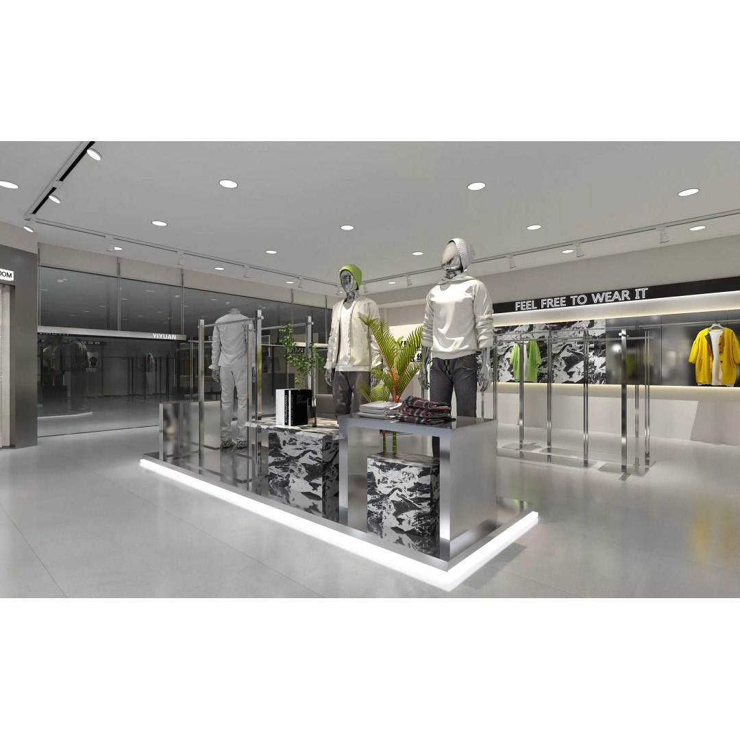 Boutique Clothing Store 3D Model – Minimalist Interior, FBX & 3ds Max Formats - View 8