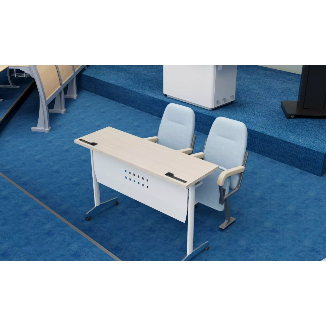 Modern Classroom Lecture Hall 3D Model – PBR Game Ready Interior, FBX, OBJ - View 5