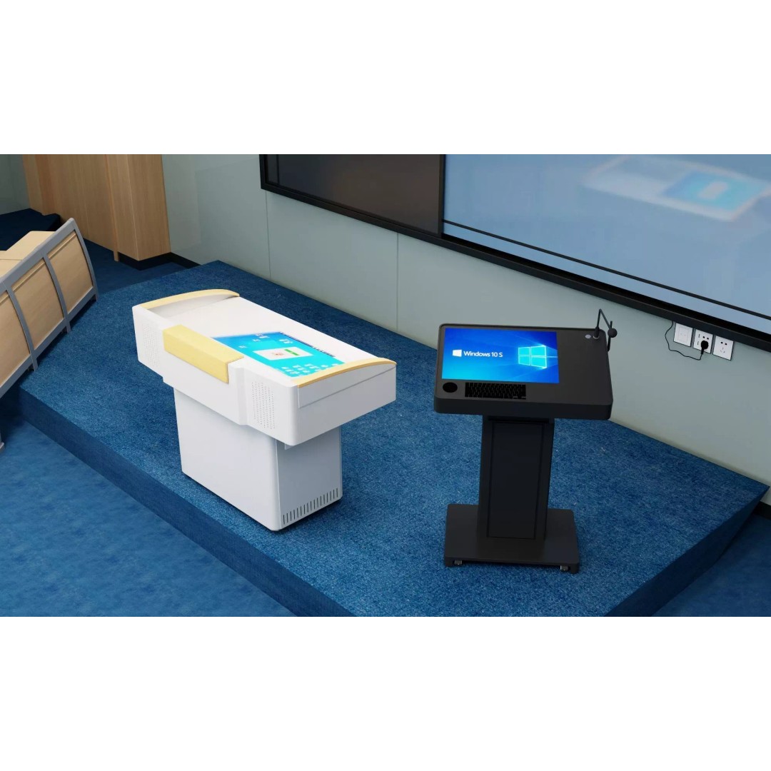 Modern Classroom Lecture Hall 3D Model – PBR Game Ready Interior, FBX, OBJ - View 6