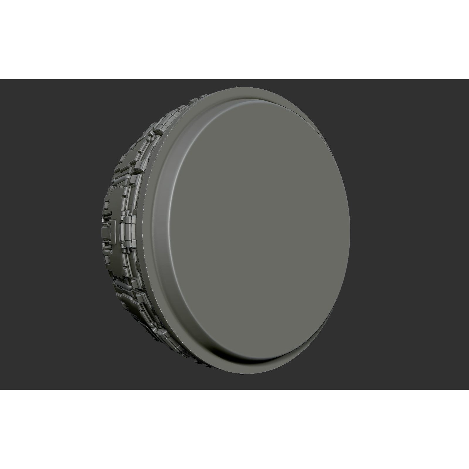 Sci-Fi Spaceship Engine Burner - Game-Ready 3D Model - View 6