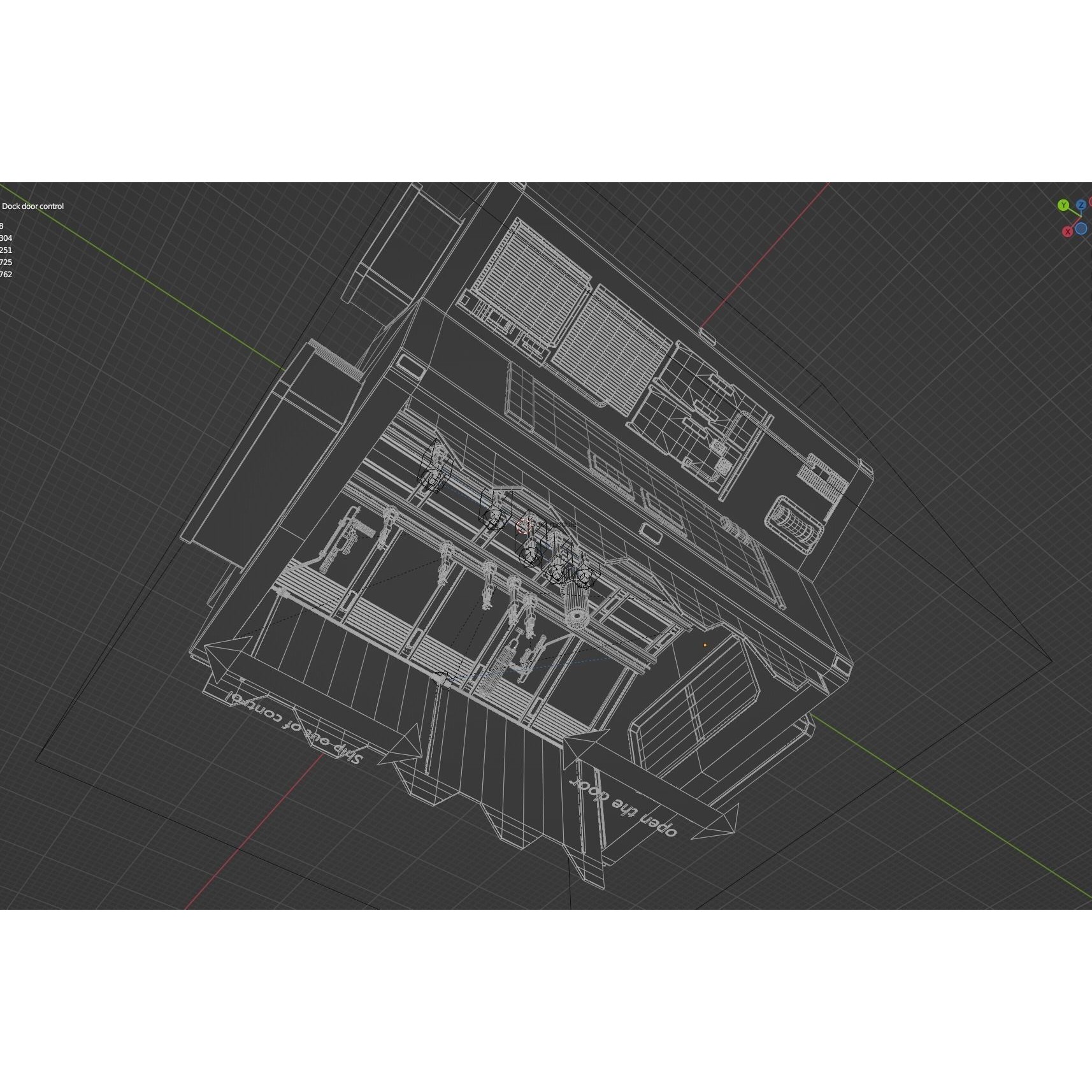 Endeavour Planetary Shuttle - Low-Poly Game-Ready 3D Model - View 32