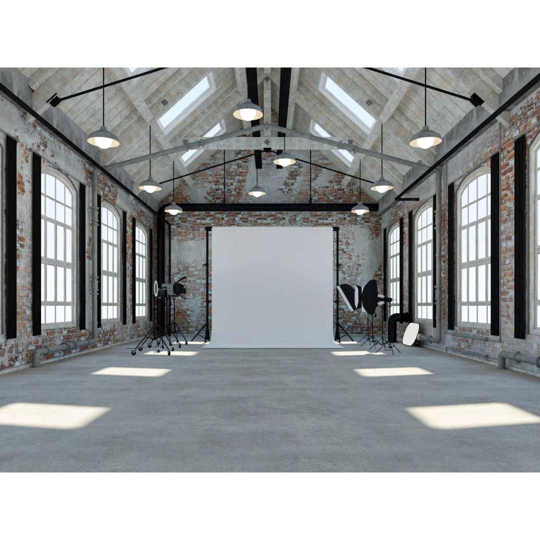 Loft Photo Studio 3D Model – Scandinavian Interior, Blender & FBX Formats - View 2