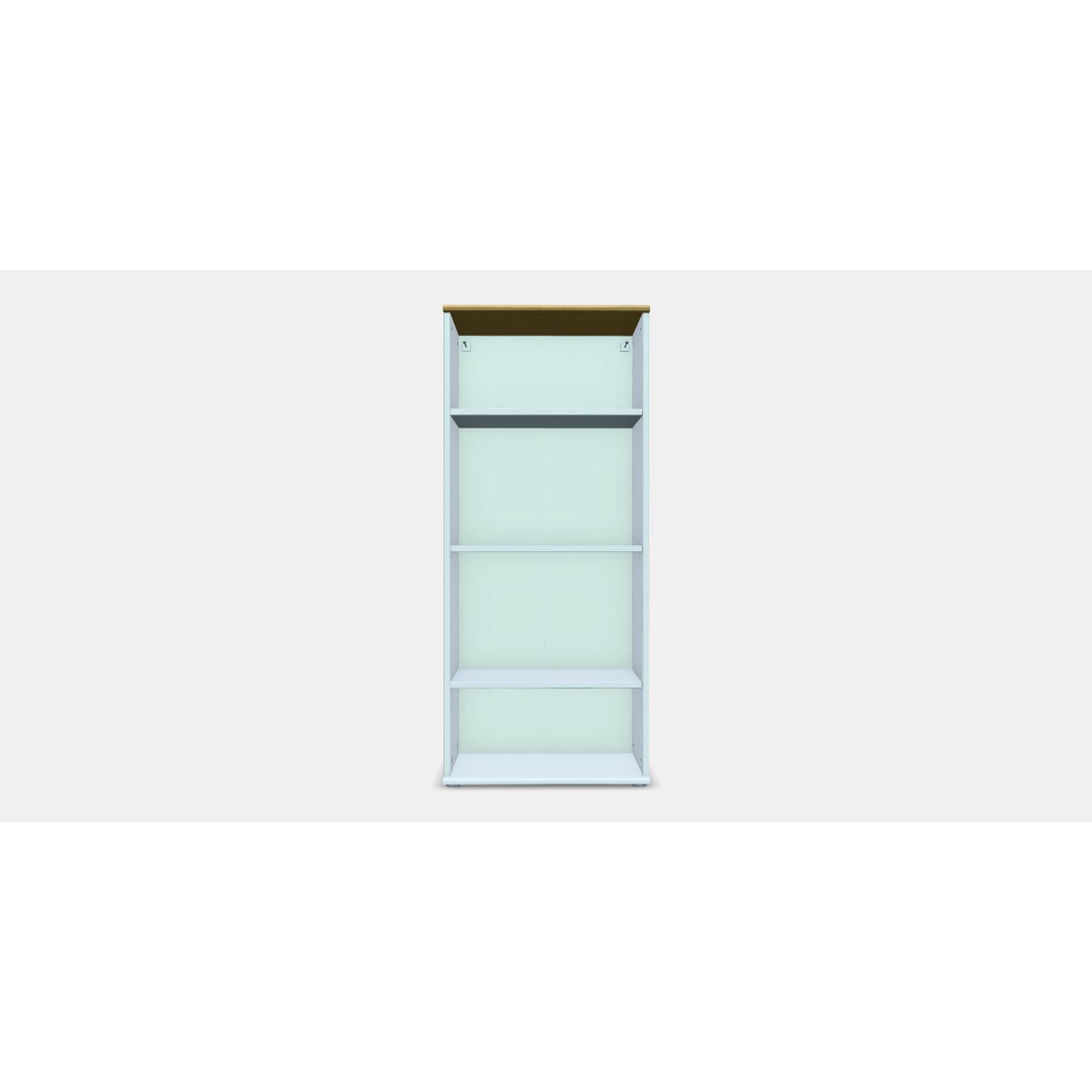 SKRUVBY Bookcase 3D Model – Elegant Modern Furniture, FBX - View 10
