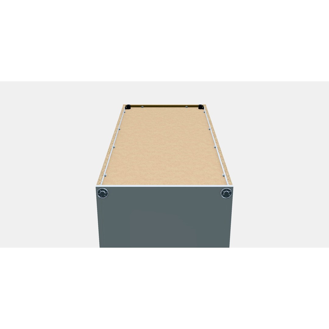 SKRUVBY Bookcase 3D Model – Elegant Modern Furniture, FBX - View 11