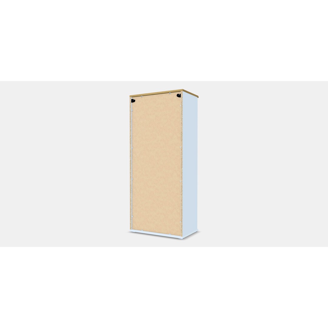 SKRUVBY Bookcase 3D Model – Elegant Modern Furniture, FBX - View 5