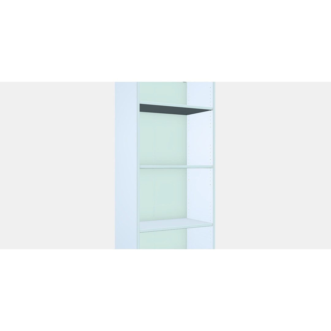 SKRUVBY Bookcase 3D Model – Elegant Modern Furniture, FBX - View 9