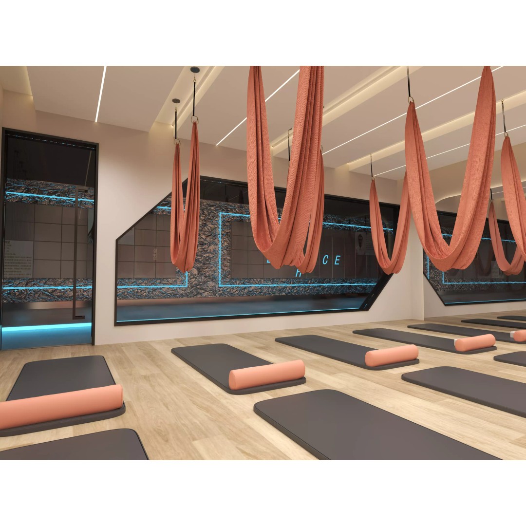 Modern Pilates Studio 3D Model – Realistic Interior Scene, FBX, OBJ - View 11