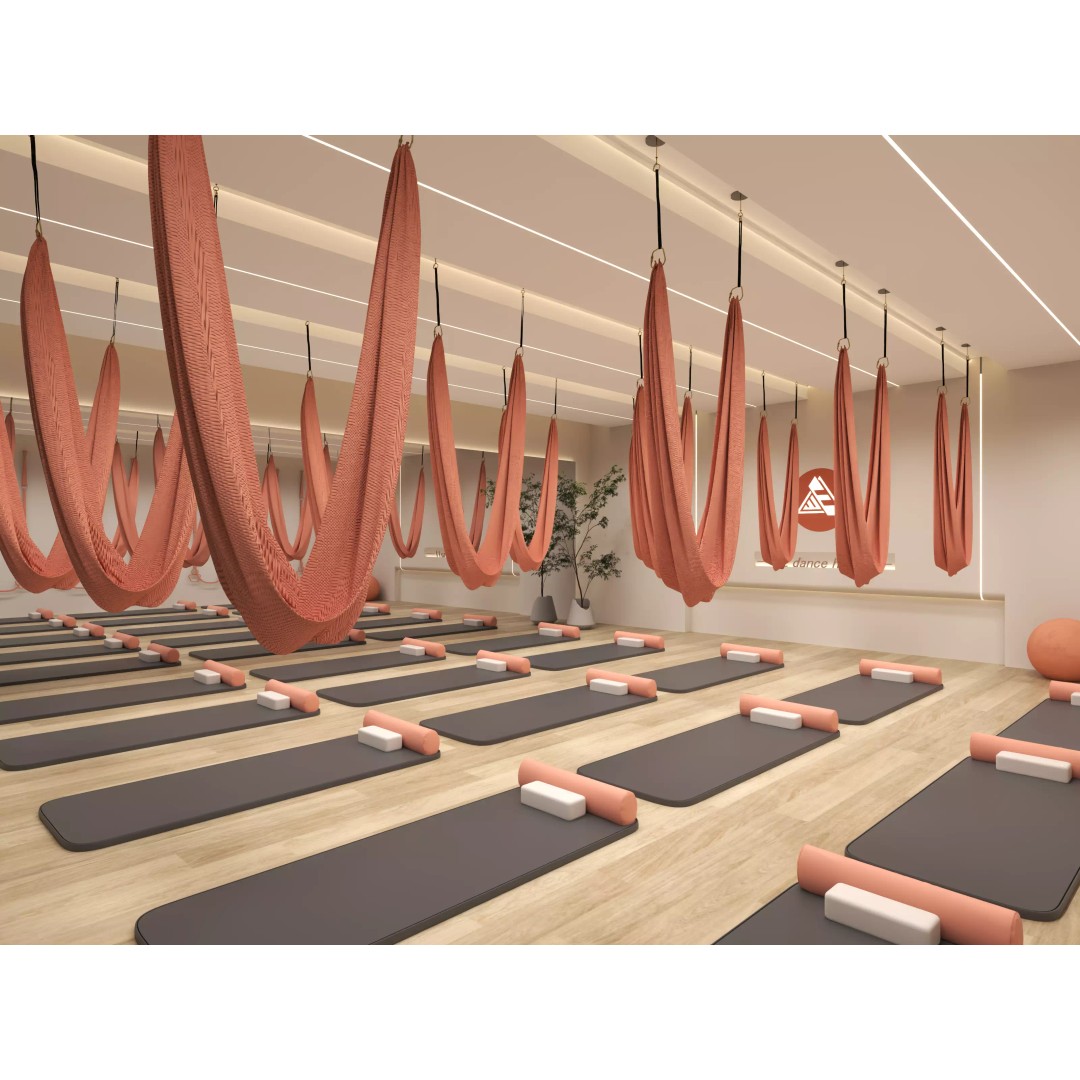 Modern Pilates Studio 3D Model – Realistic Interior Scene, FBX, OBJ - View 5