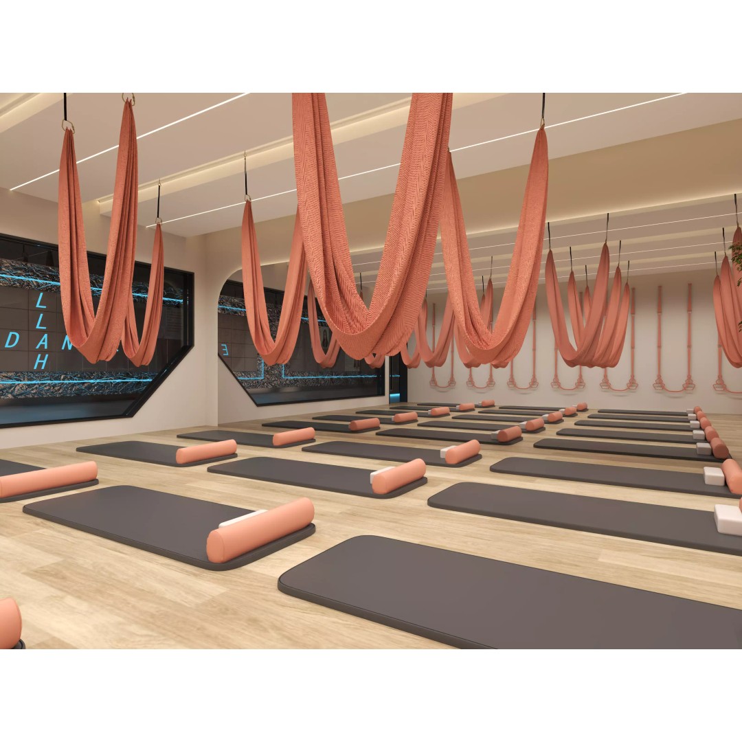 Modern Pilates Studio 3D Model – Realistic Interior Scene, FBX, OBJ - View 8