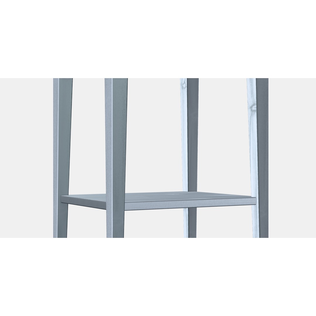 HEMNES Bedside Table 3D Model – Low Poly Furniture Asset, FBX