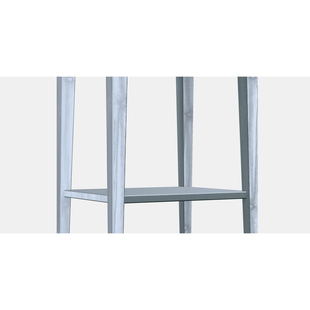 HEMNES Bedside Table 3D Model – Low Poly Furniture Asset, FBX - View 11