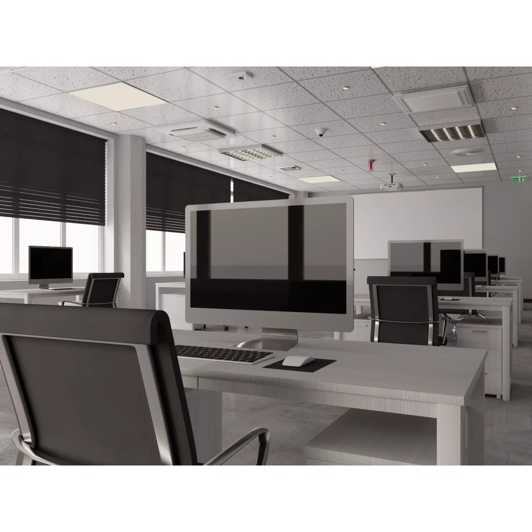 Modern Office Interior 3D Model – Modular Design, Blender & FBX Formats - View 7