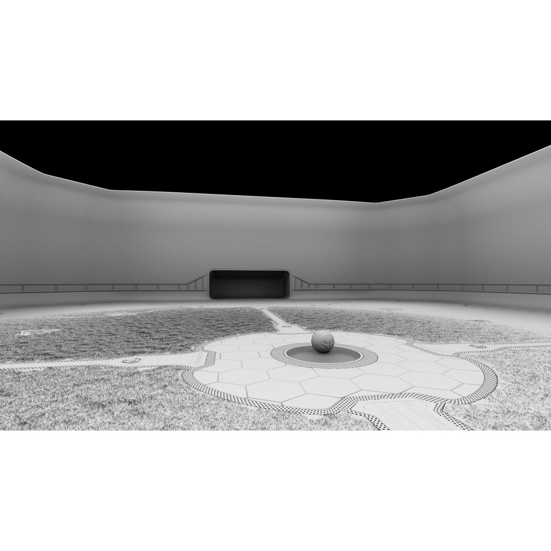 DFH Stadium 3D Model – Photorealistic PBR Asset for Games - View 5