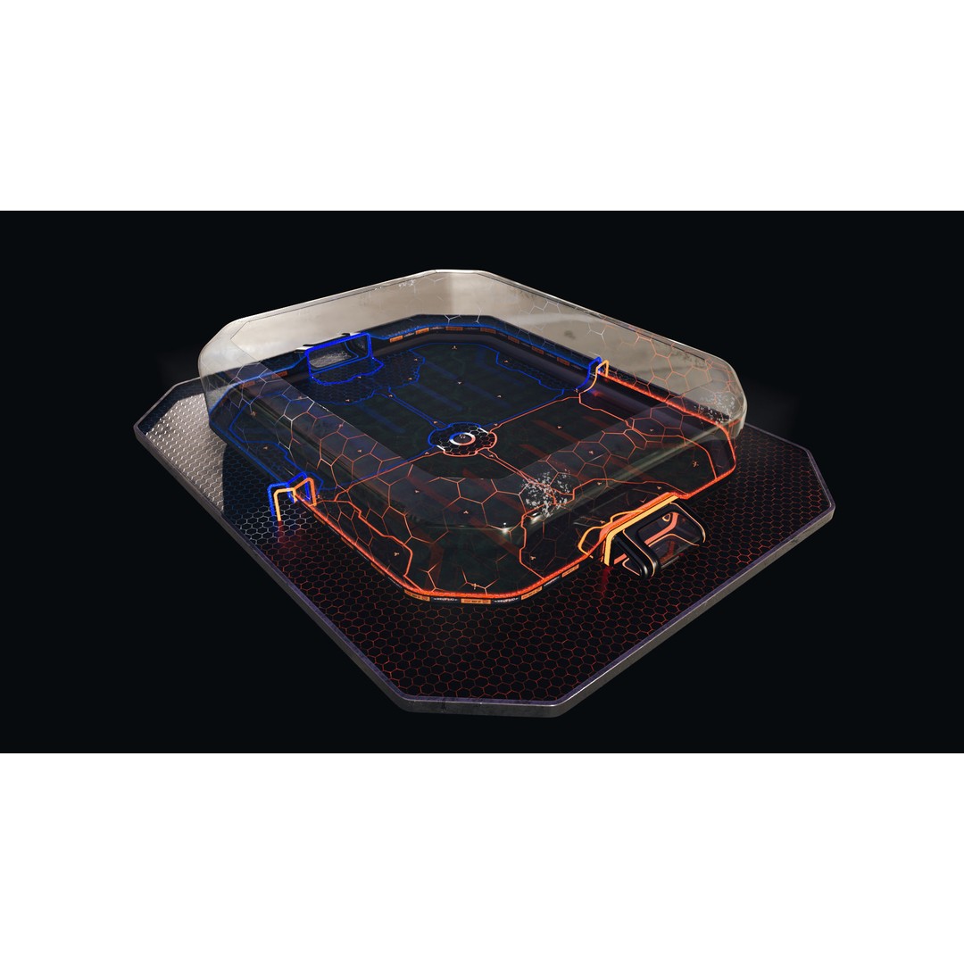 DFH Stadium 3D Model – Photorealistic PBR Asset for Games - View 8