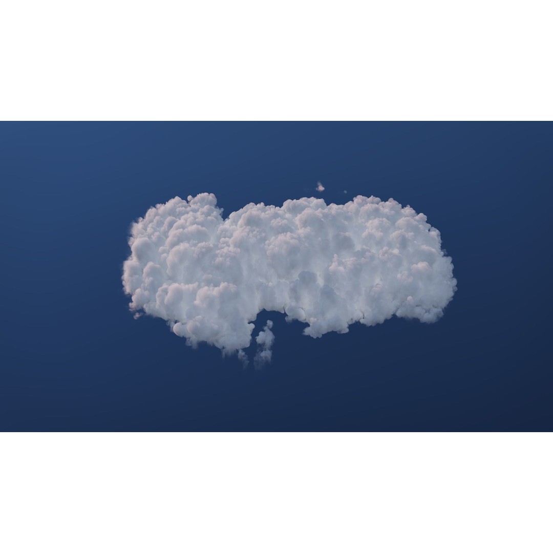 Volumetric Cloud Pack 3D Model – Realistic VDB Cloudscapes for Animation - View 11