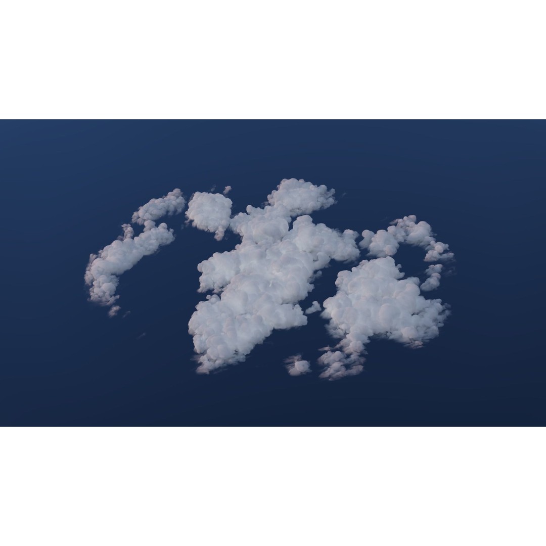 Volumetric Cloud Pack 3D Model – Realistic VDB Cloudscapes for Animation - View 17