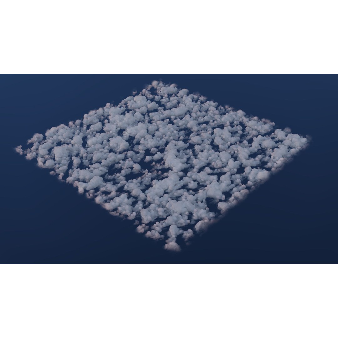 Volumetric Cloud Pack 3D Model – Realistic VDB Cloudscapes for Animation - View 18