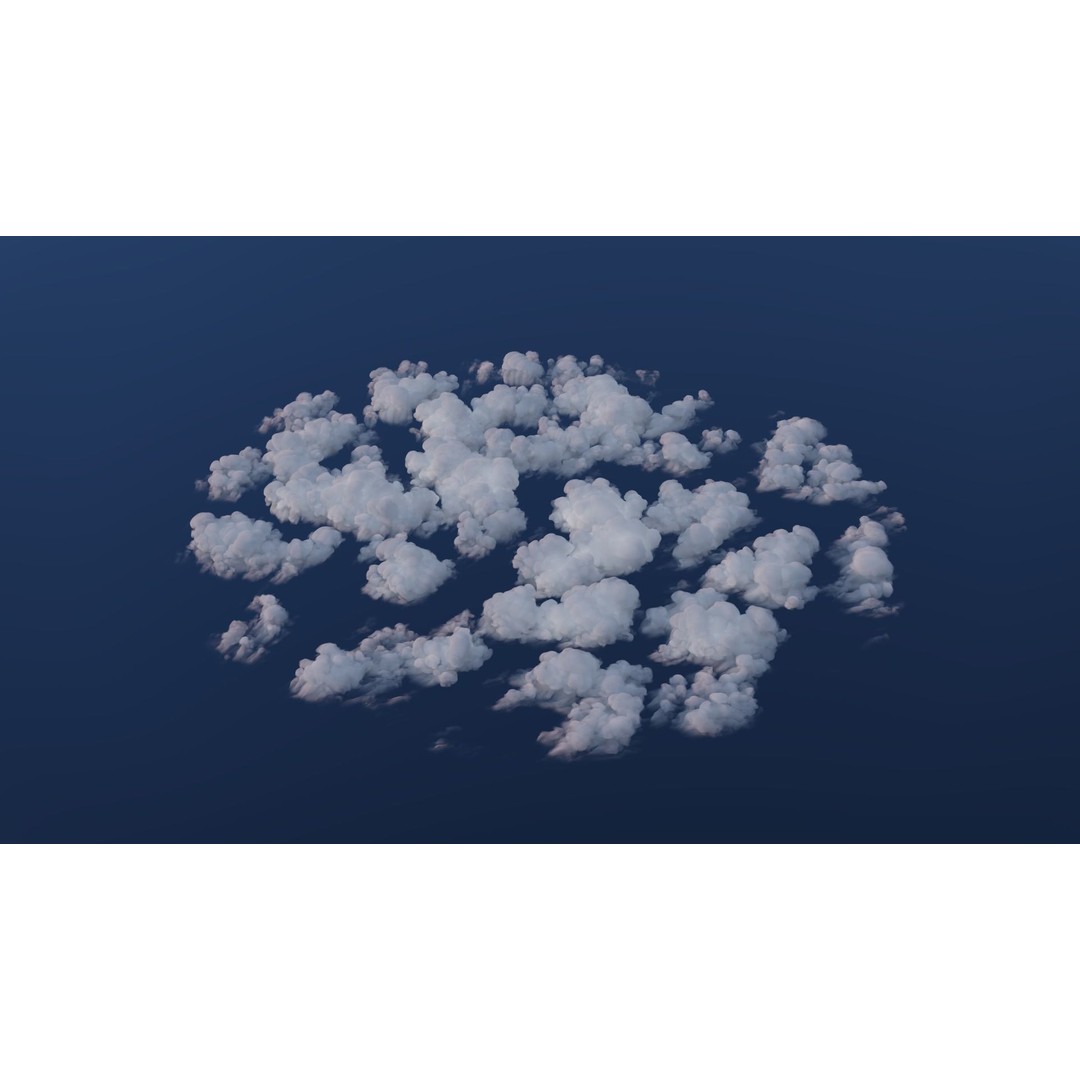 Volumetric Cloud Pack 3D Model – Realistic VDB Cloudscapes for Animation - View 19
