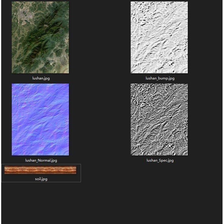 Mountain Range 3D Model – High Poly Terrain Asset, FBX, Cinema4D