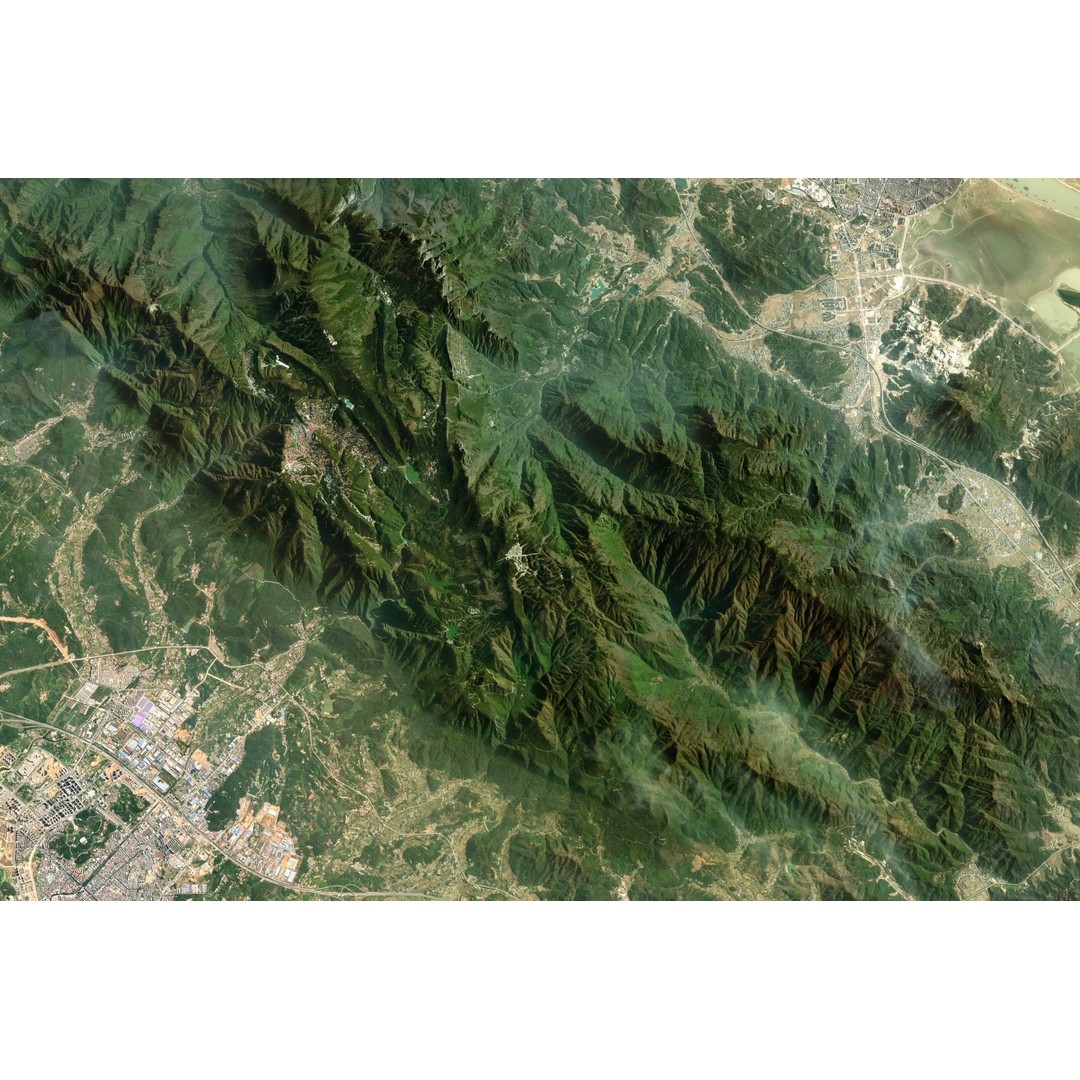 Mountain Range 3D Model – High Poly Terrain Asset, FBX, Cinema4D - View 6