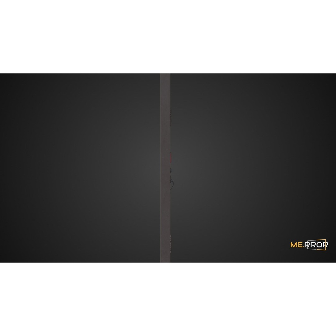 Old Metal Door 3D Model – Low Poly Game Ready Asset, FBX, OBJ - View 4