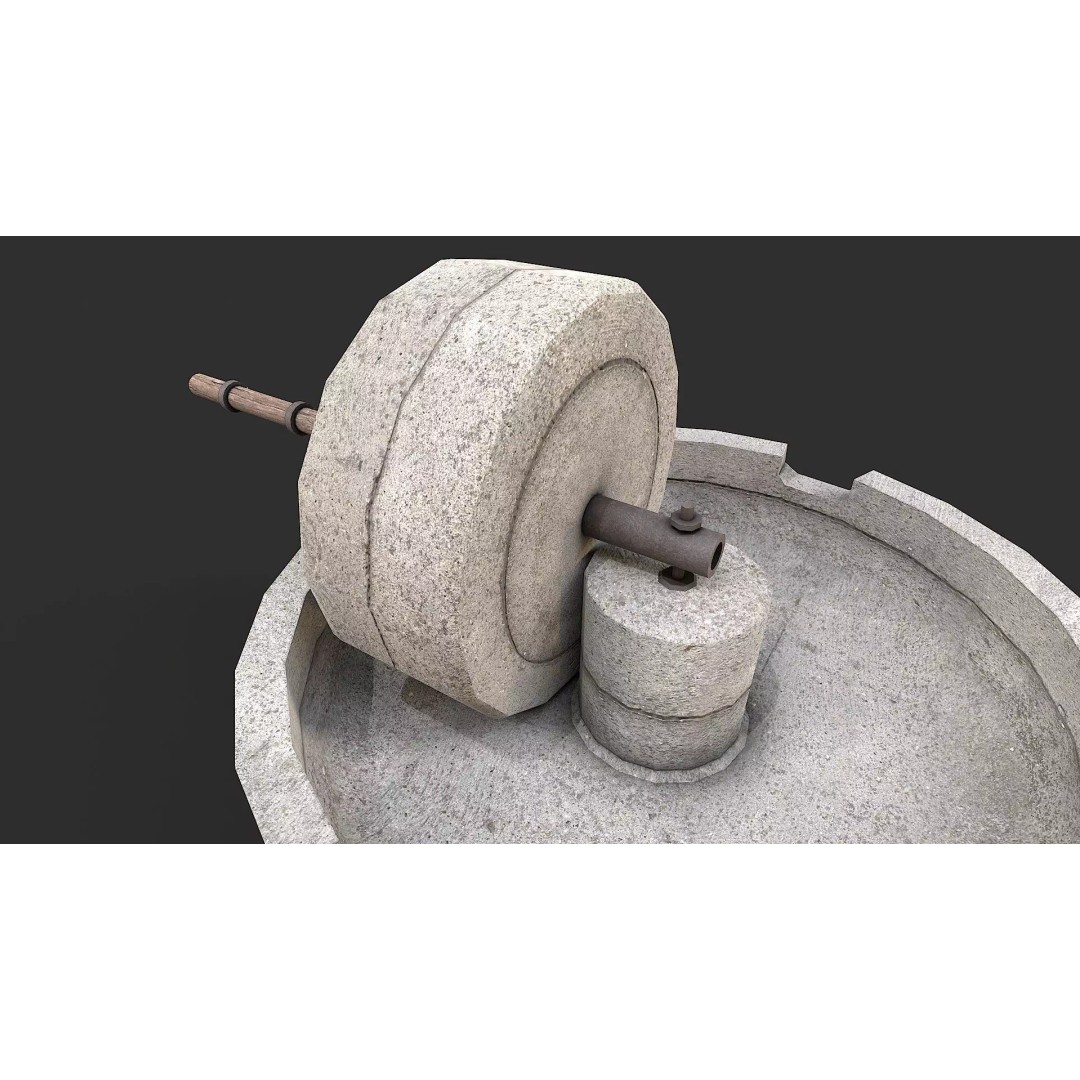 Medieval Farm Tools 3D Model – Low Poly Game Ready Asset, FBX - View 15